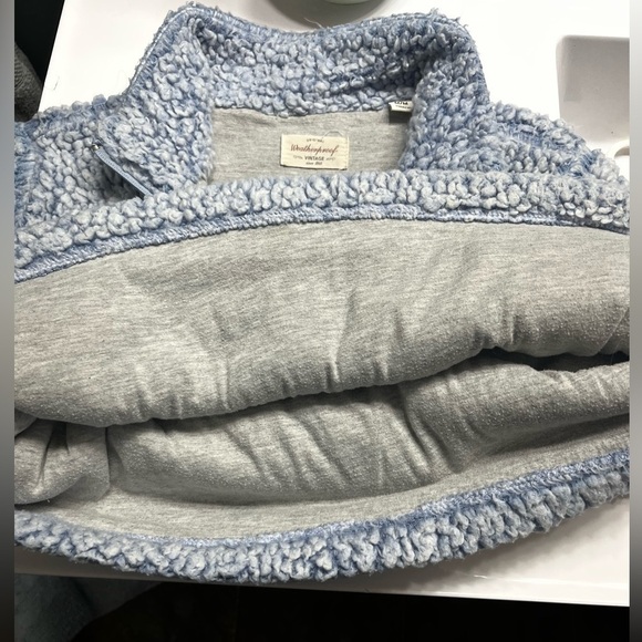 Weatherproof Teddy Bear Half Zip Lined Sweater - Size Medium - Picture 8 of 11